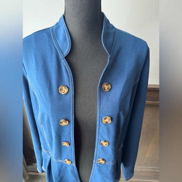 Ophelia Roe Adorable jacket with peplum style size medium - Picture 5 of 6